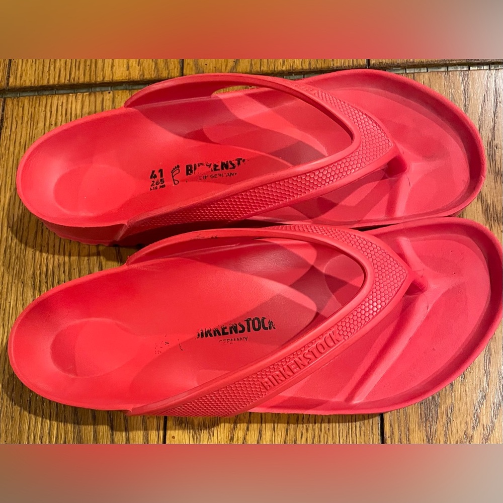 Birkenstock Honolulu EVA thong sandals, red, size 41 - Picture 3 of 5